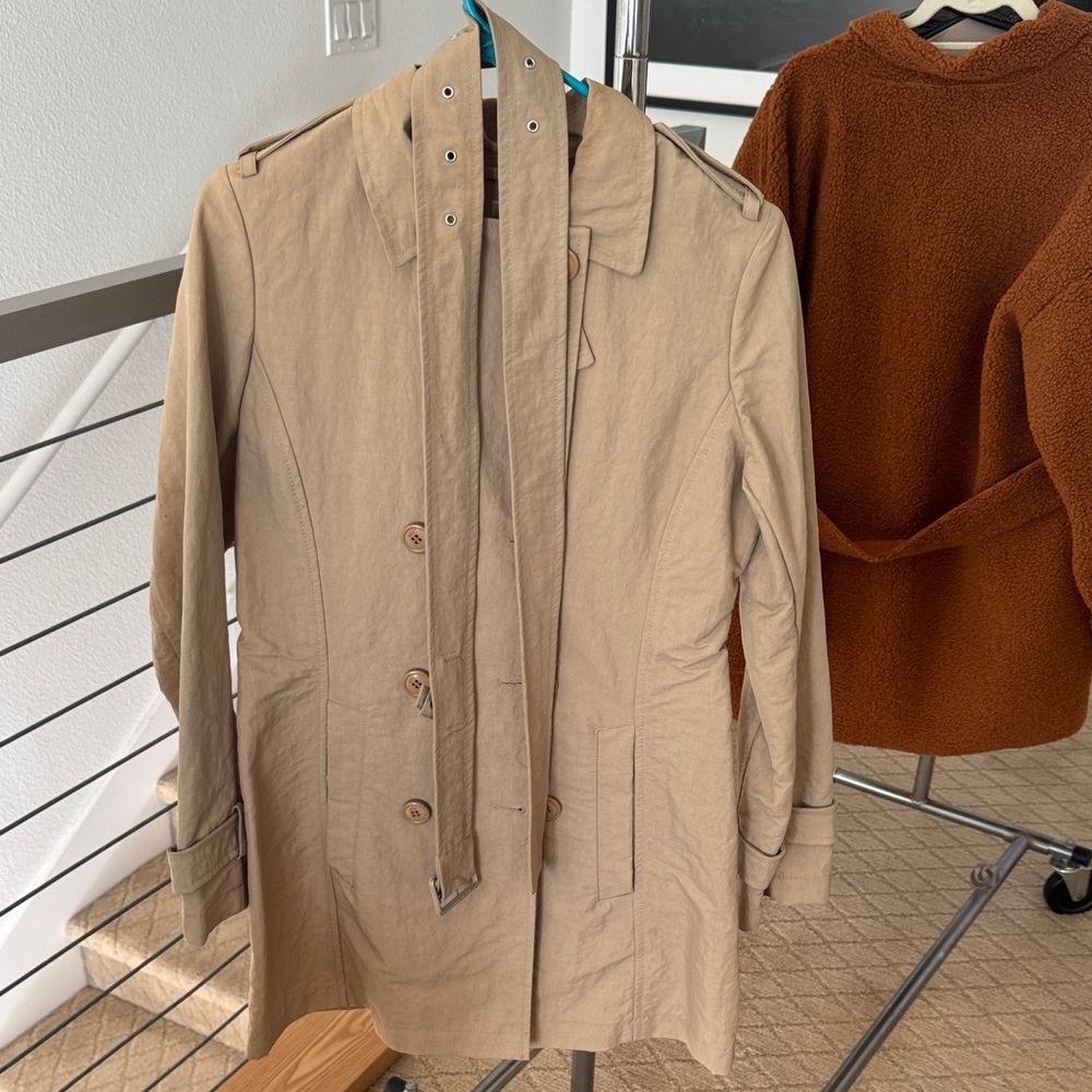 ADD Women's Tan Trench Coat